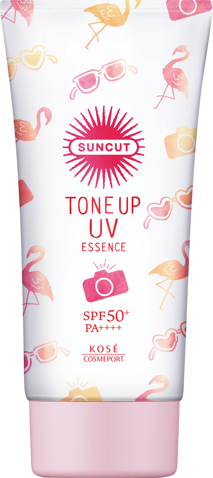 Sữa Chống Nắng Nâng Tông Kosé Suncut Tone Up UV 80g màu hồng