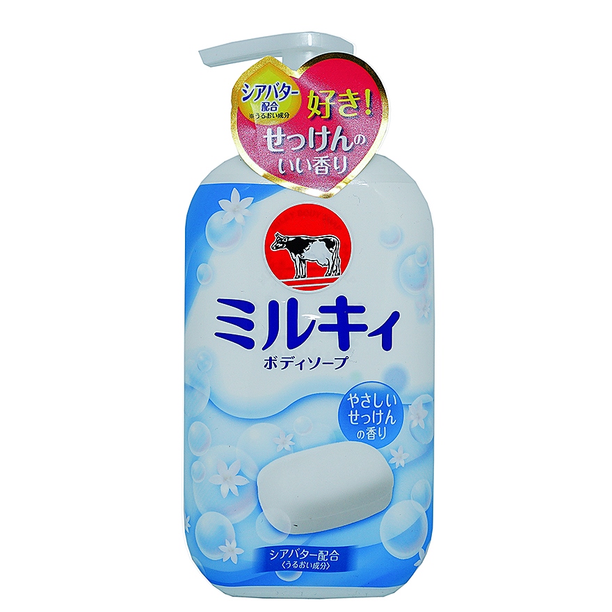Sữa tắm hương hoa cỏ milky body soap Cow  550ml