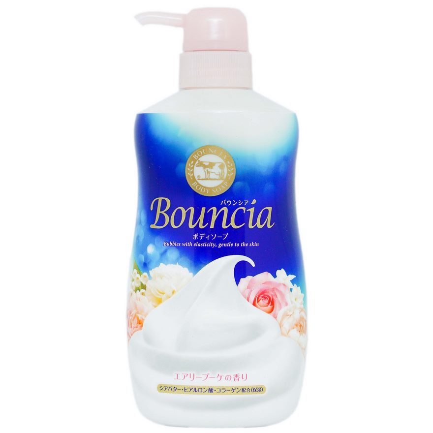 Sữa Tắm Bouncia Chiết Xuất Sữa Bò Tươi Hương Hoa Hồng 500 ml