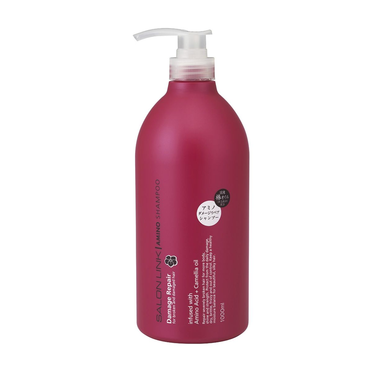 Dầu Gội Phục Hồi Tóc Hư Tổn Chiết Xuất Từ Hoa Trà Salon Link Amino Shampoo ( 1000mL )