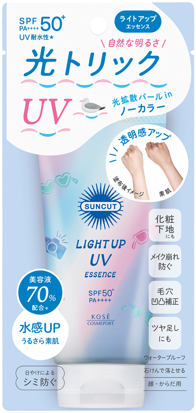 Kem Chống Nắng Chống Tia UV Suncut Light Up UV Essence SPF 50+ PA++++ (80g)