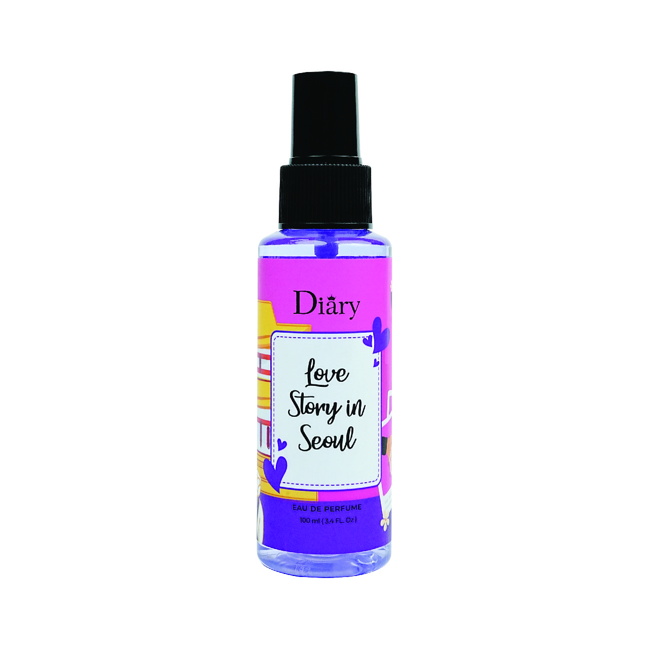 Nước Hoa Khử Mùi Cơ Thể Diary Love Story In Seoul (100ml)