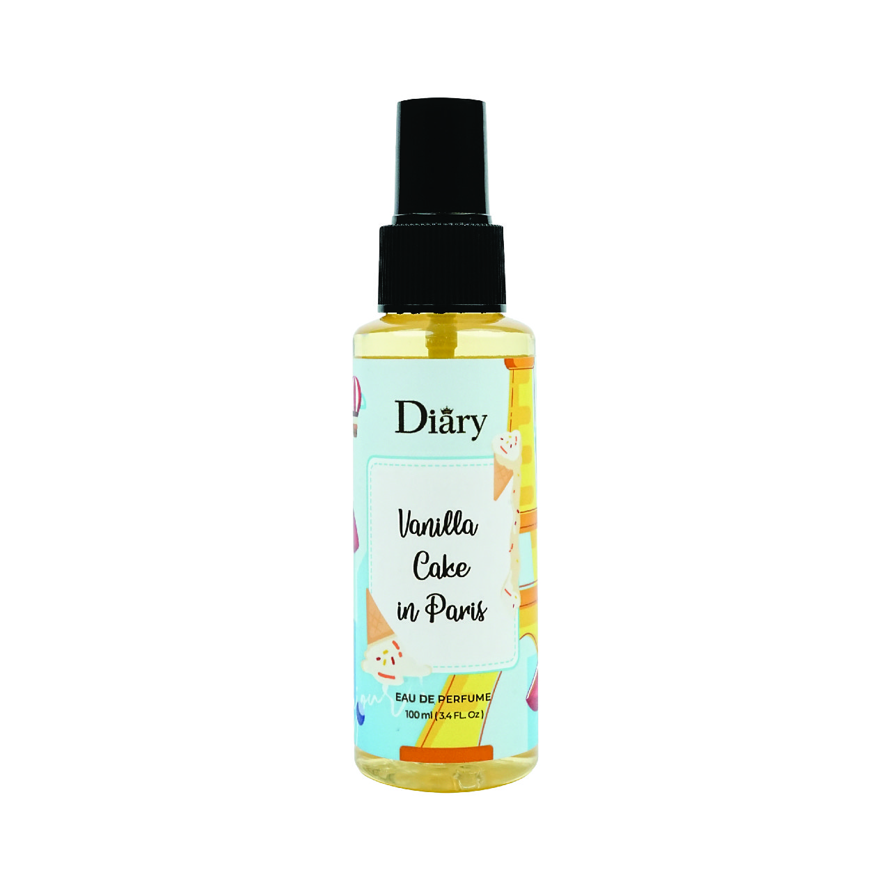 Nước Hoa Khử Mùi Cơ Thể Diary Vanilla Cake In Paris (100ml)